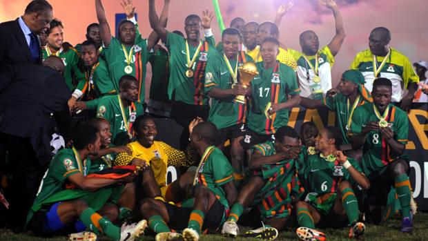 Zâmbia conquistou a Copa Africana de Nações pela primeira vez