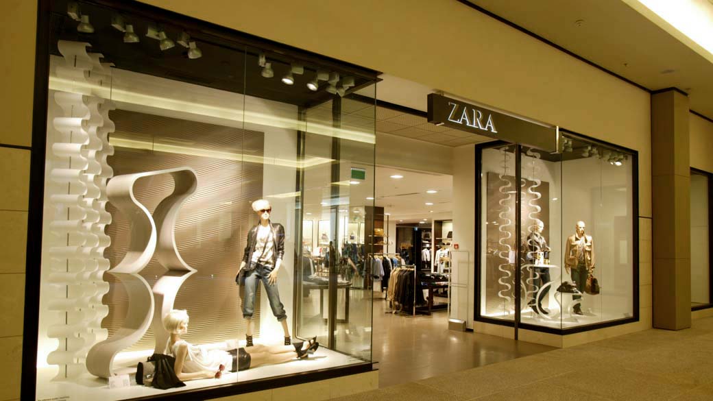 Zara tem 57 lojas no Brasil em 14 Estados e 3 mil funcionários