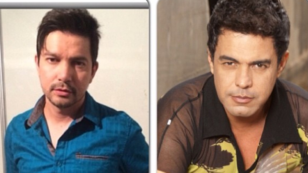 Zezé di Camargo se compara ao cantor Zé Henrique em montagem no Instagram