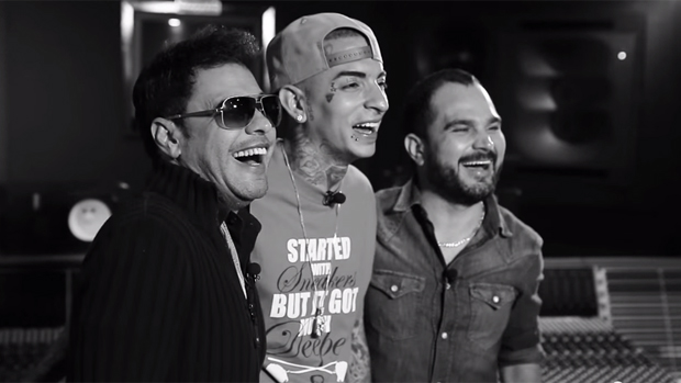 MC Guimê com a dupla Zezé Di Camargo & Luciano