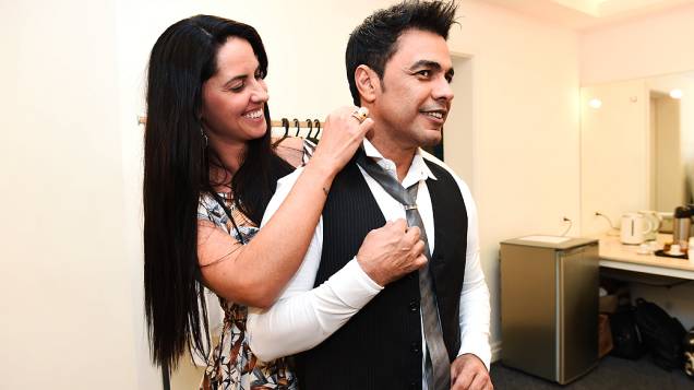 Zezé Di Camargo e a namorada Graciele Lacerda Zezé Di Camargo e a namorada Graciele Lacerda