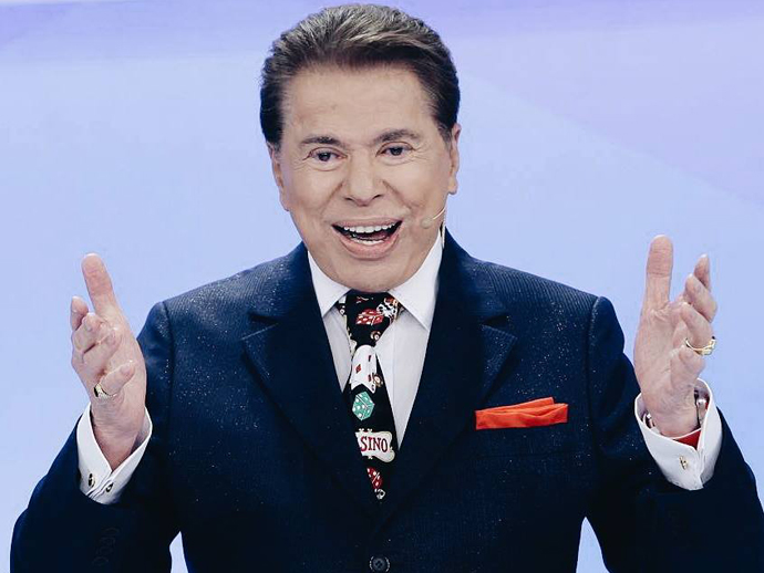 O apresentador Silvio Santos