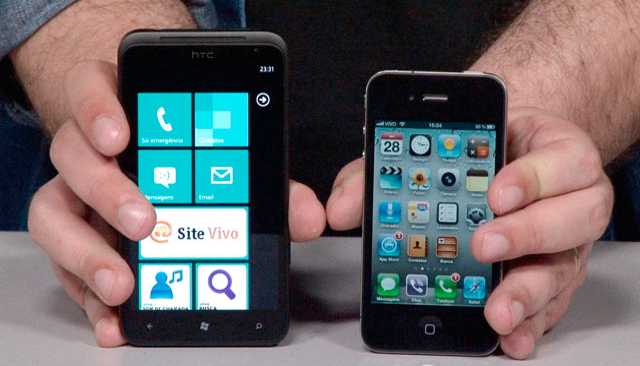 Batalha de gigantes: HTC Ultimate x iPhone 4S