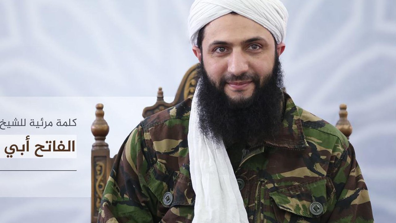 O chefe da Frente Al-Nusra, Abu Mohammad al-Jolani