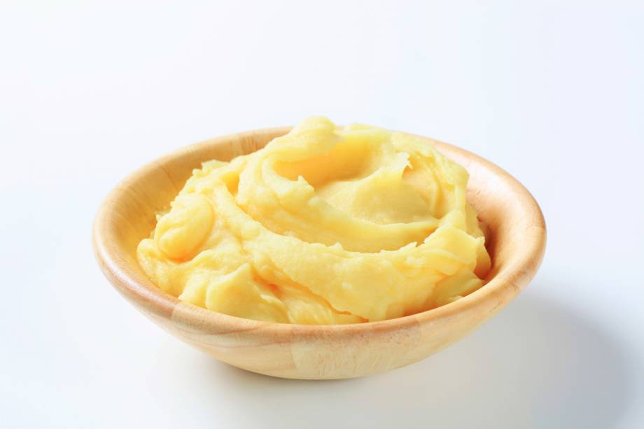 1 - 4 colheres de sopa de purê de batata