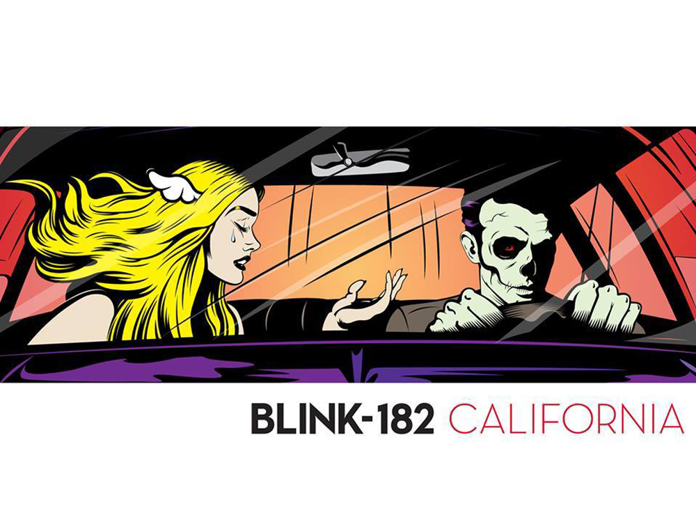 Capa do disco 'California', do Blink-182