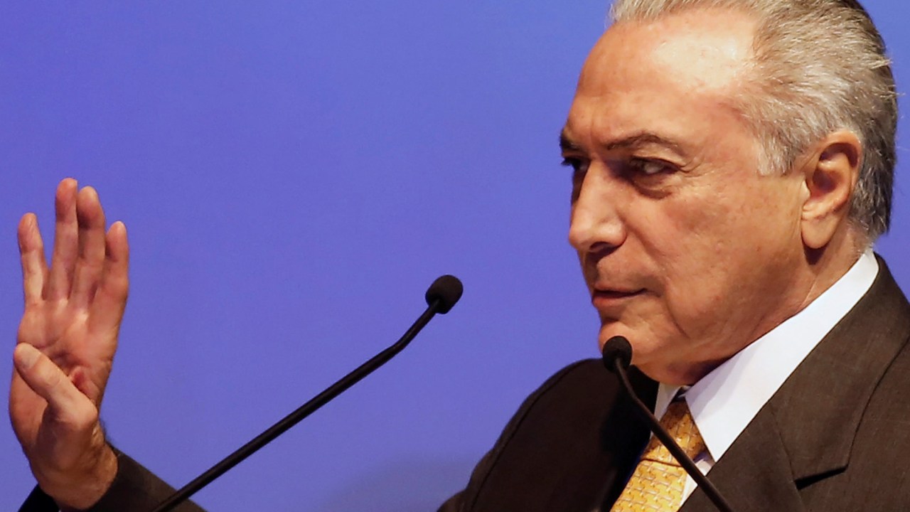 Temer pediu aos empresários que tenham confiança no Brasil e ressaltou que o otimismo é importante do ponto de vista psicológico