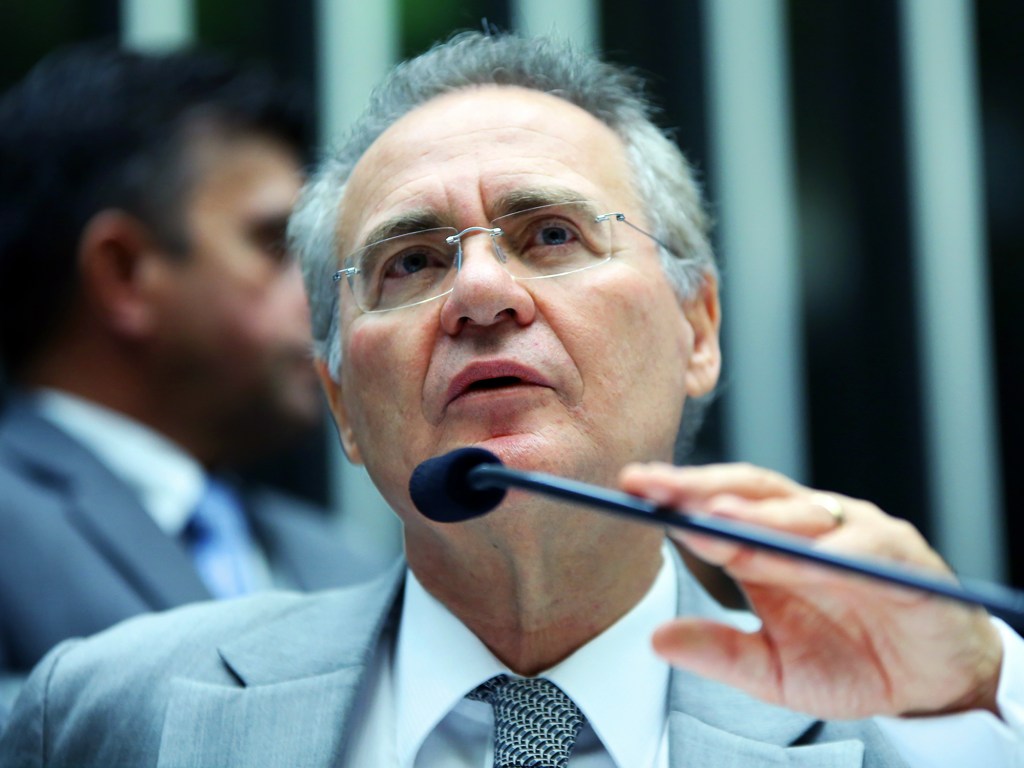 O presidente do Senado Federal, Renan Calheiros (PMDB-AL)