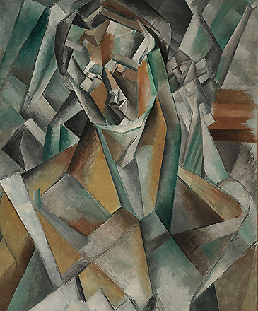 Obra 'Femme Assise' (1909), do pintor espanhol Pablo Picasso