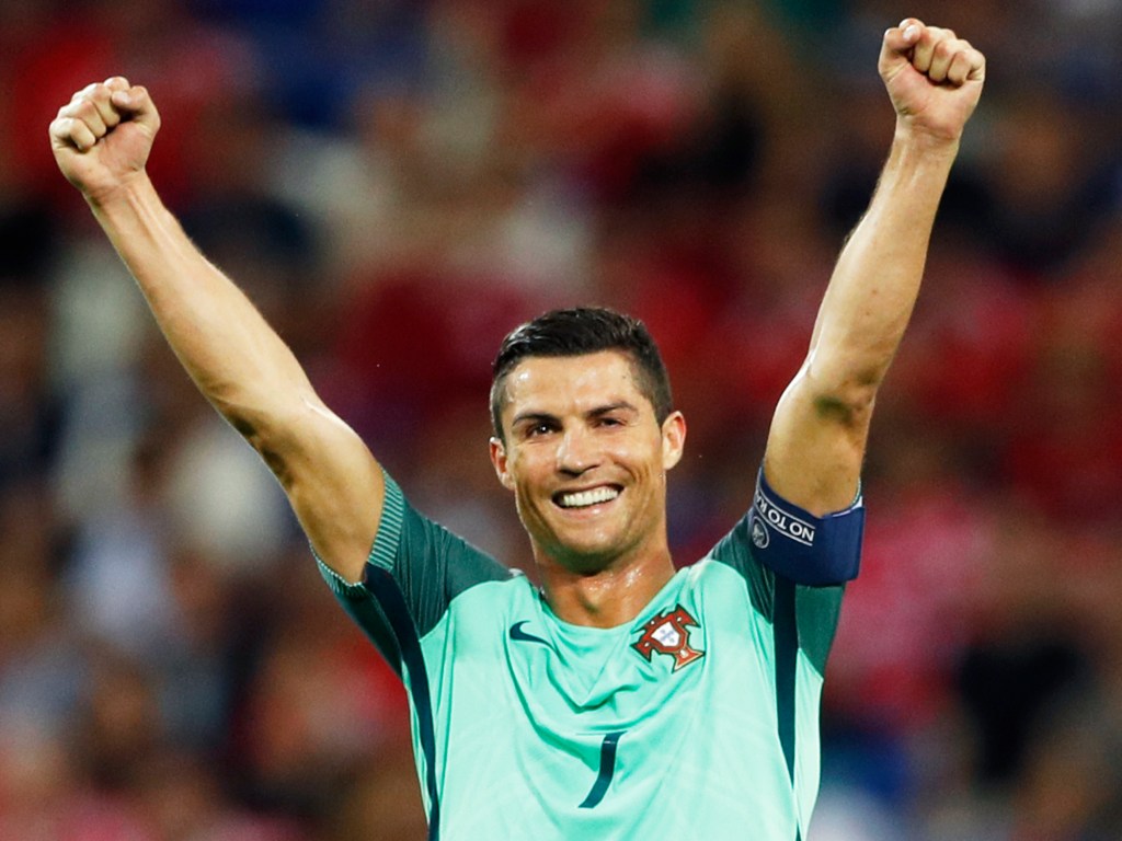 Cristiano Ronaldo: agora vencedor também pela seleção portuguesa