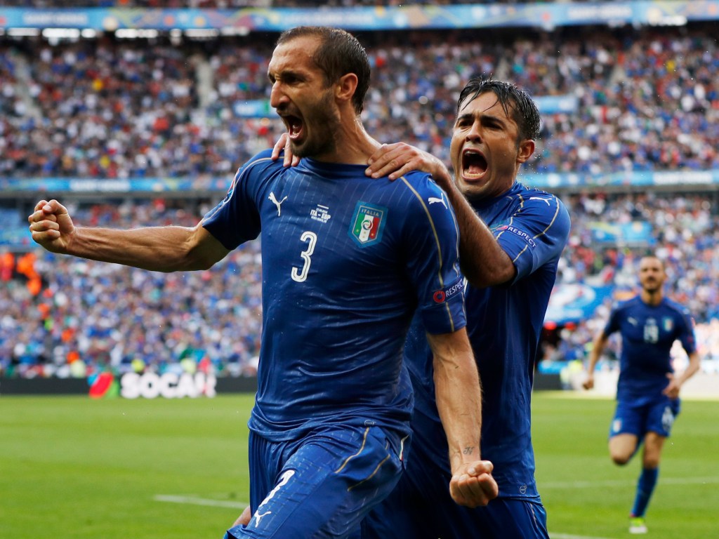 Itália vence Espanha pelas oitavas de final da Eurocopa 2016
