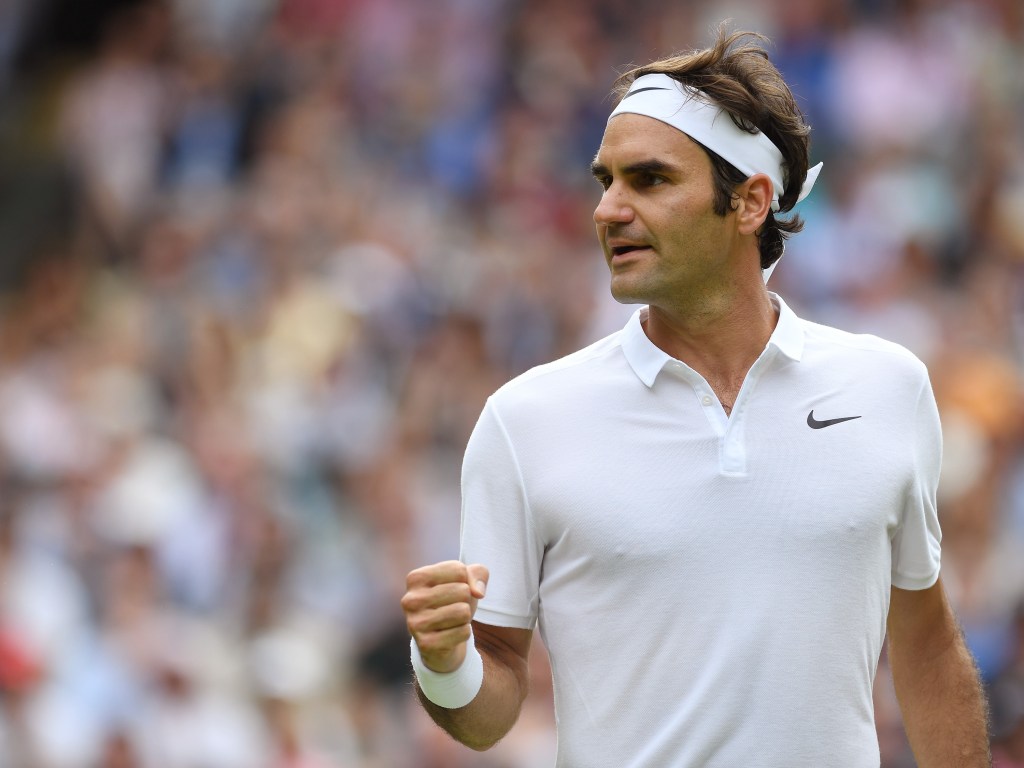 Roger Federer vence Steve Johnson em Wimbledon