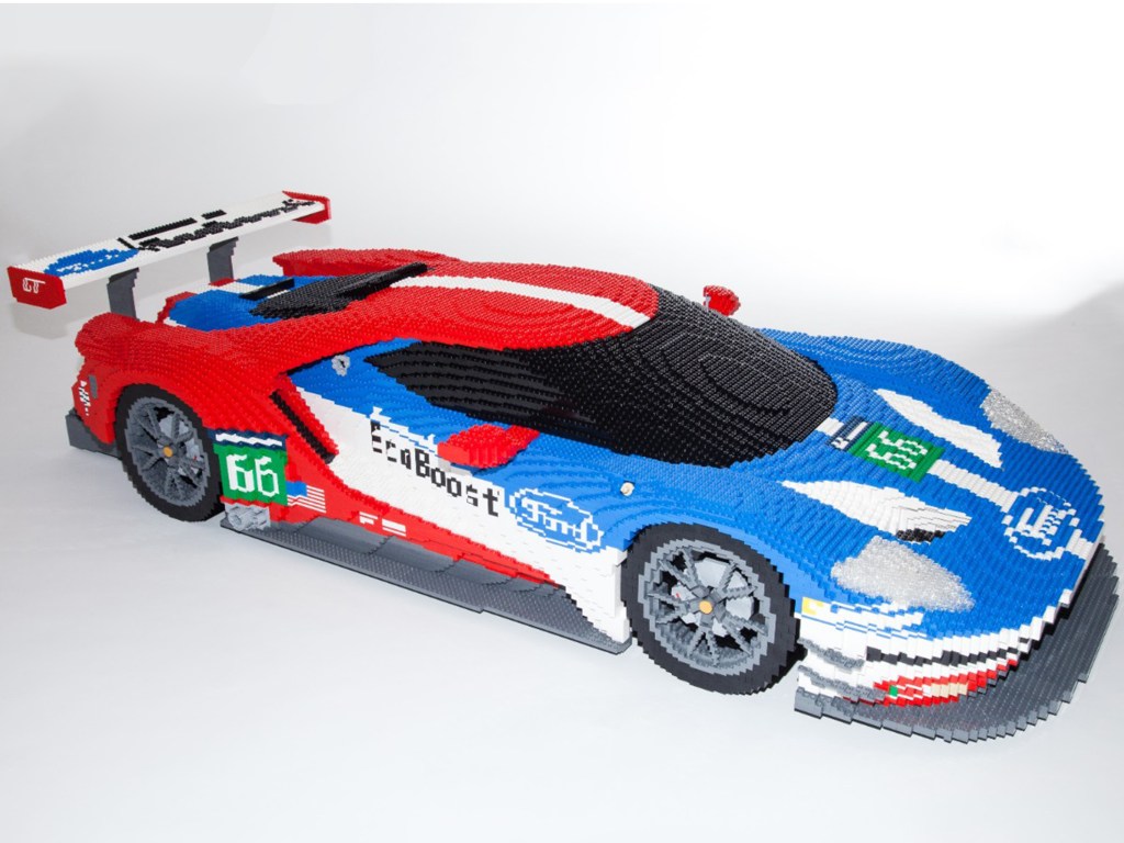 A réplica do novo Ford GT foi feita pelo construtor de Lego Pascal Lenhard