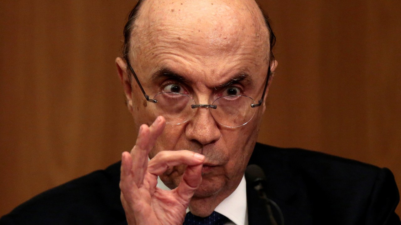 O ministro da Fazenda Henrique Meirelles