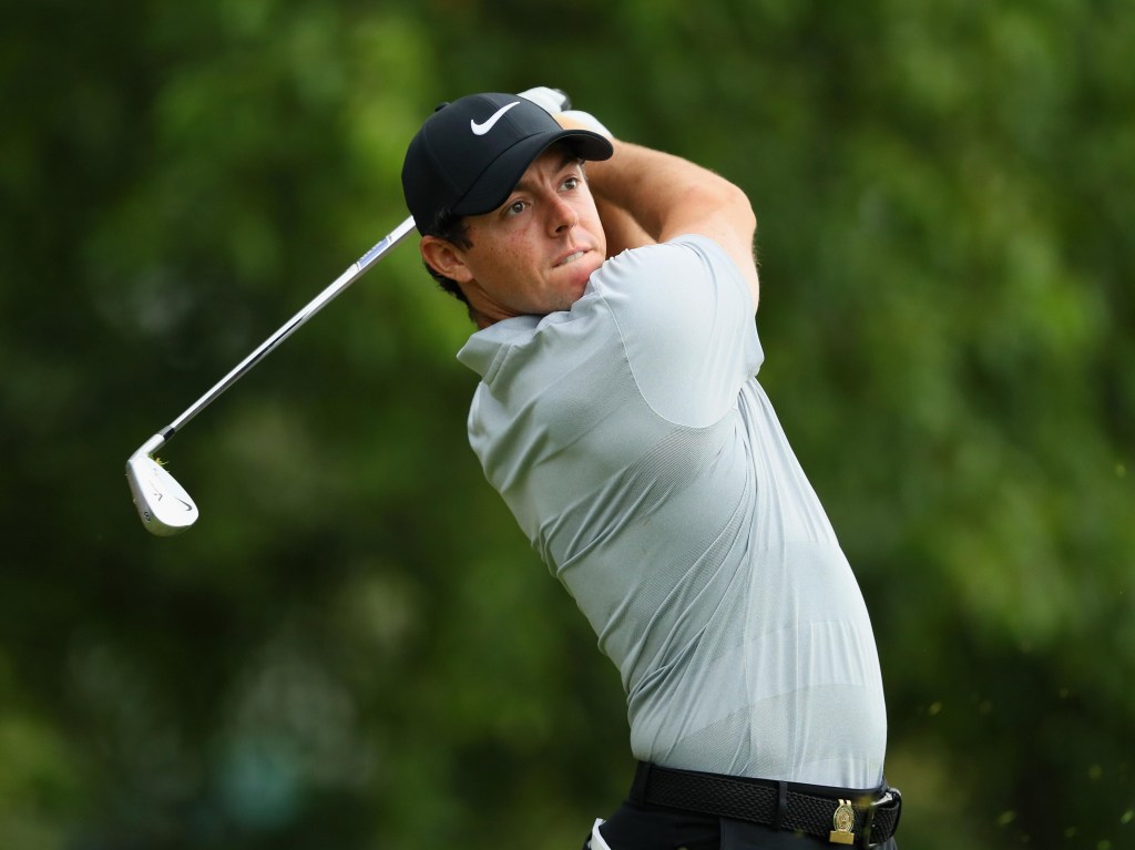Rory McIlroy, quarto colocado do ranking mundial de golfe