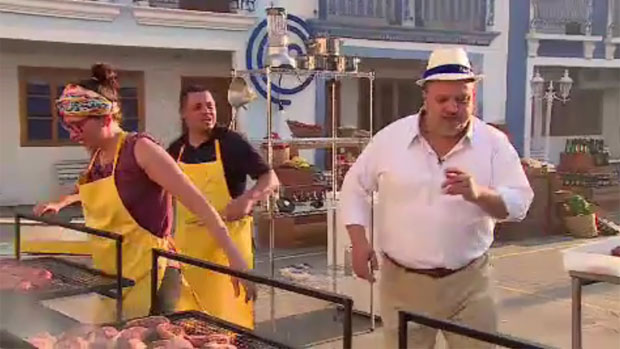 Jacquin dá uma sambadinha no 'Masterchef', da Band