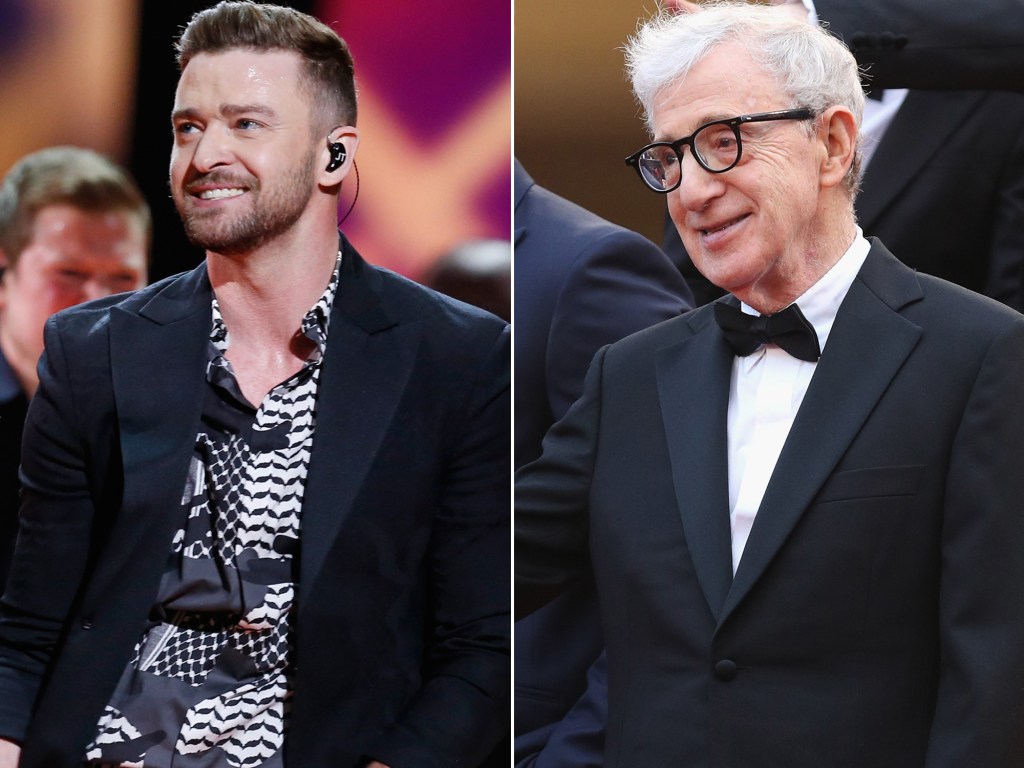 Ator Justin Timberlake e diretor Woody Allen vão trabalhar juntos em filme