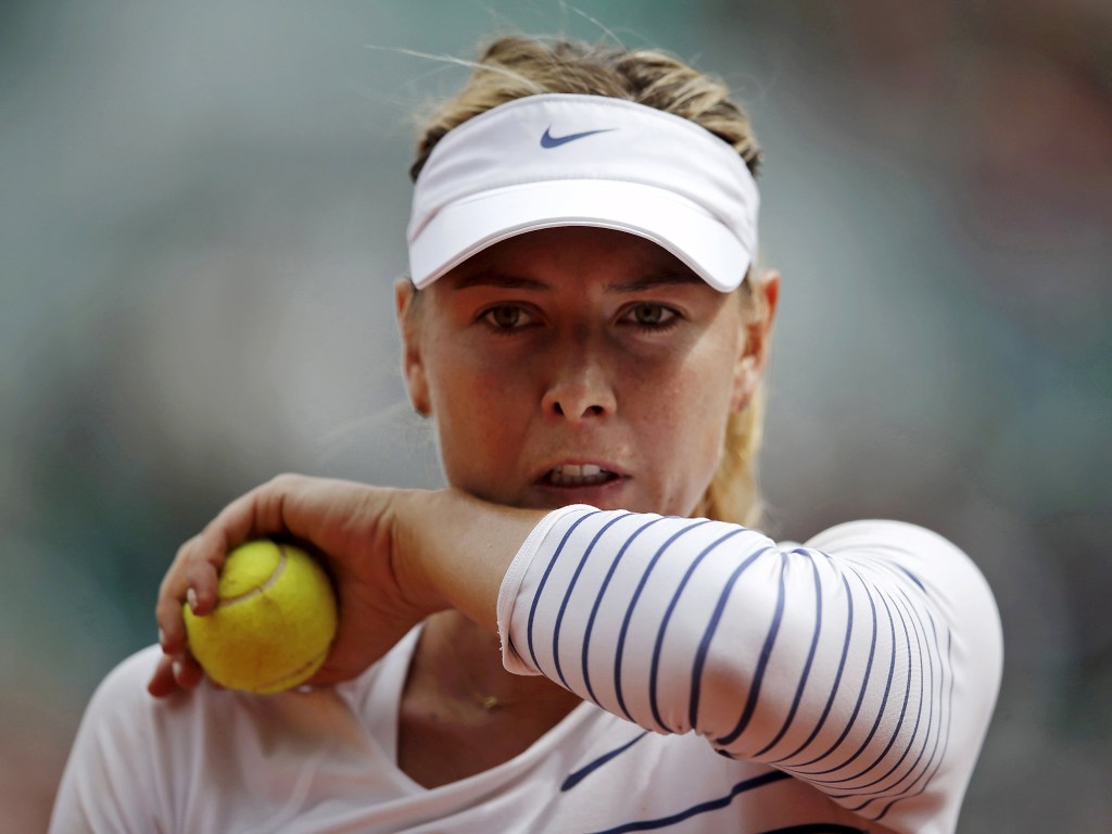 A tenista russa Maria Sharapova: doping e perda de contratos de patrocínio