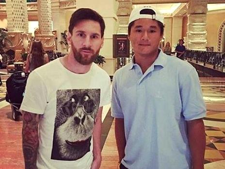Foto com fã mostrou que Lionel Messi está em Bahamas