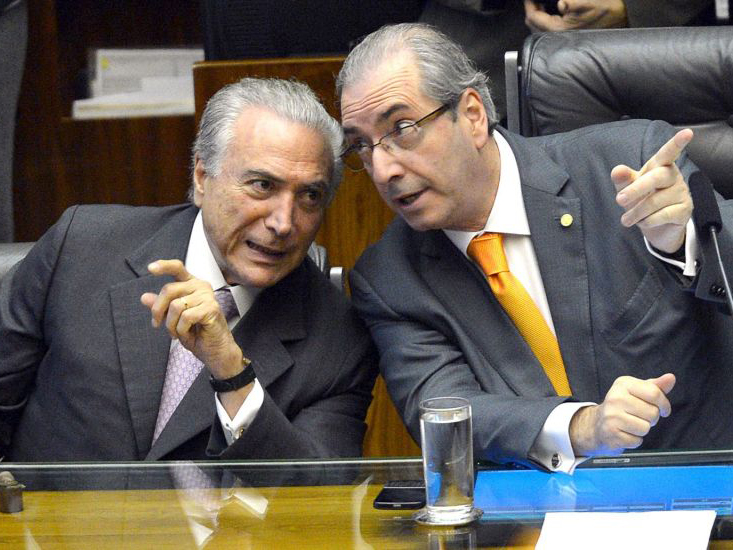 Michel Temer e Eduardo Cunha