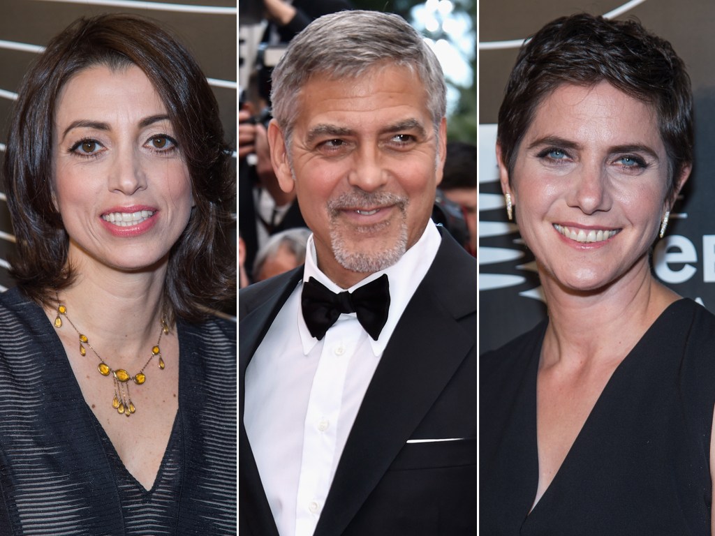 Moira Demos, George Clooney e Laura Ricciardi
