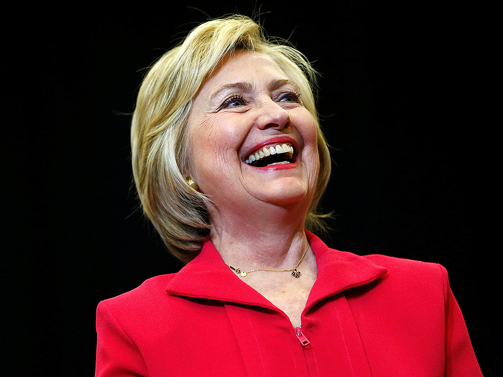 A candidata democrata à presidência dos Estados Unidos, Hillary Clinton - 16/05/2016