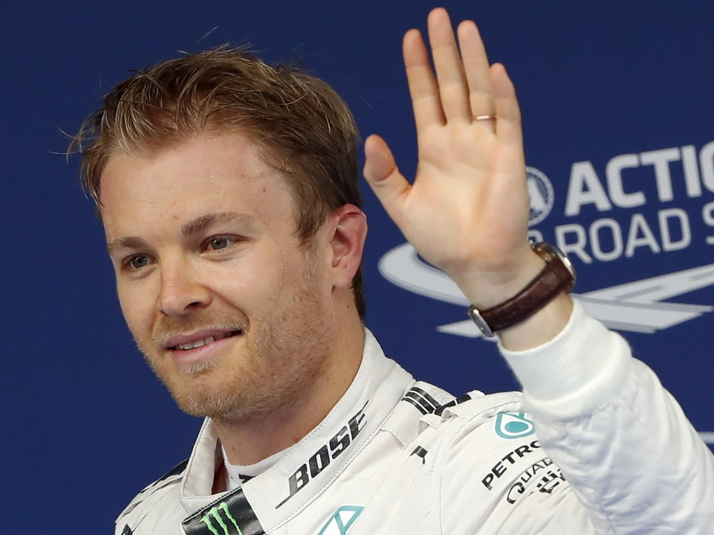 O alemão Nico Rosberg, da Mercedes, líder do Mundial de Fórmula 1