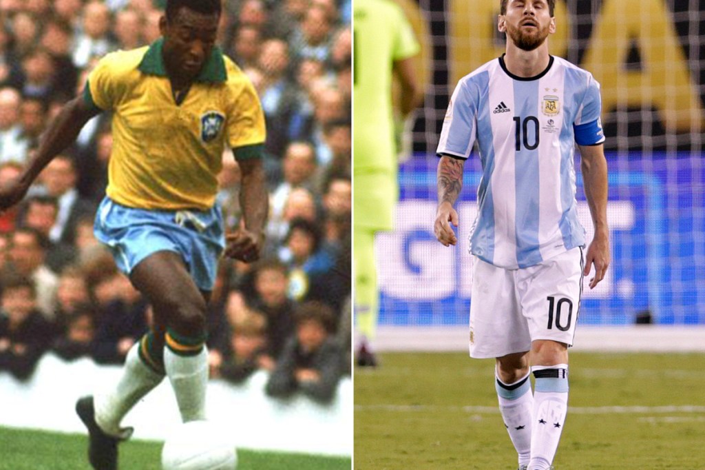 Revista põe Messi como melhor de todos os tempos; Pelé é o 4°