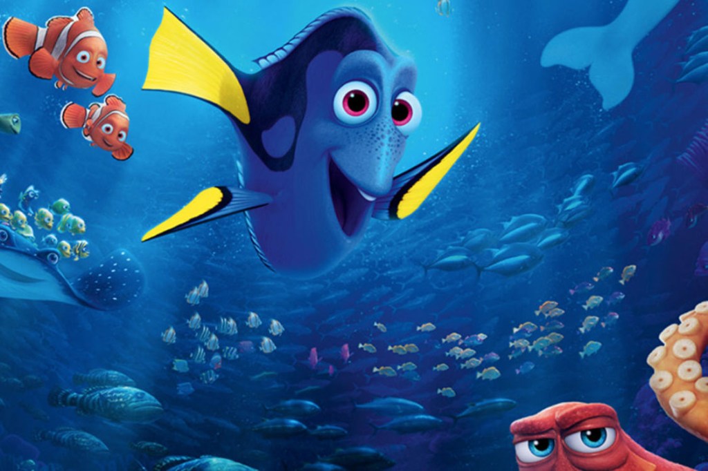 Cena da animação 'Procurando Dory', sequência da franquia iniciada com 'Procurando Nemo' (2003)