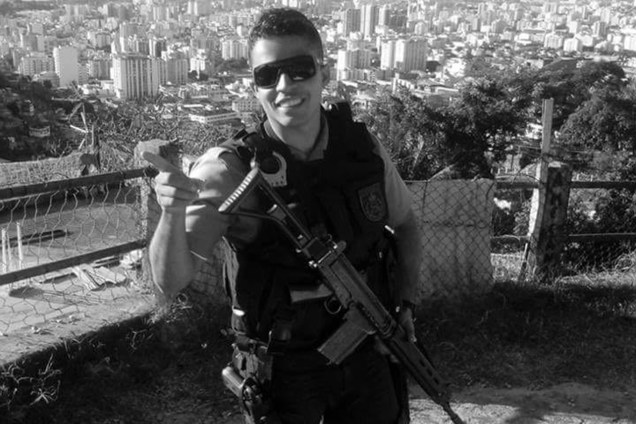 Victor Eric: aos 26 anos, o soldado foi o 38º policial  assassinado em territórios considerados ‘pacificados’ desde o início do projeto UPP, em 2008