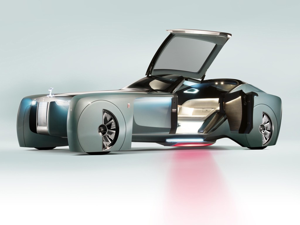 Rolls Royce Vision Next 100, o luxuoso carro-conceito da montadora britânica