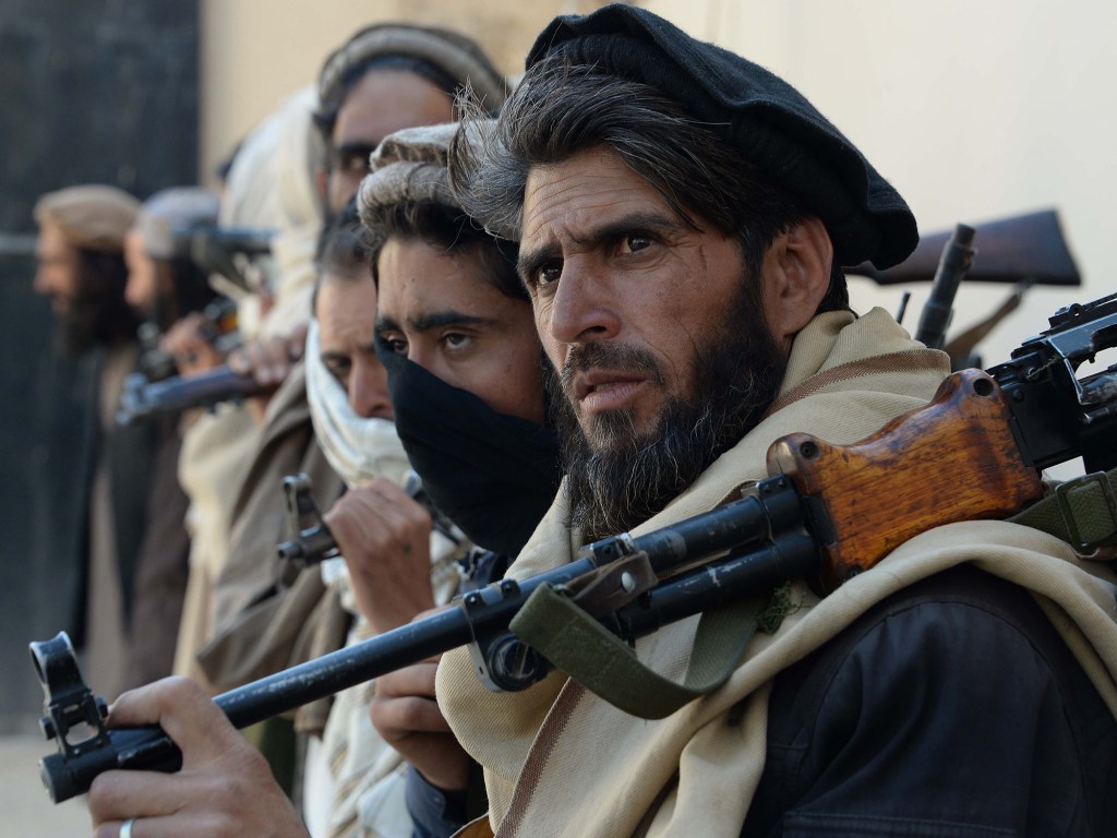 Soltados Talibãs no Afeganistão