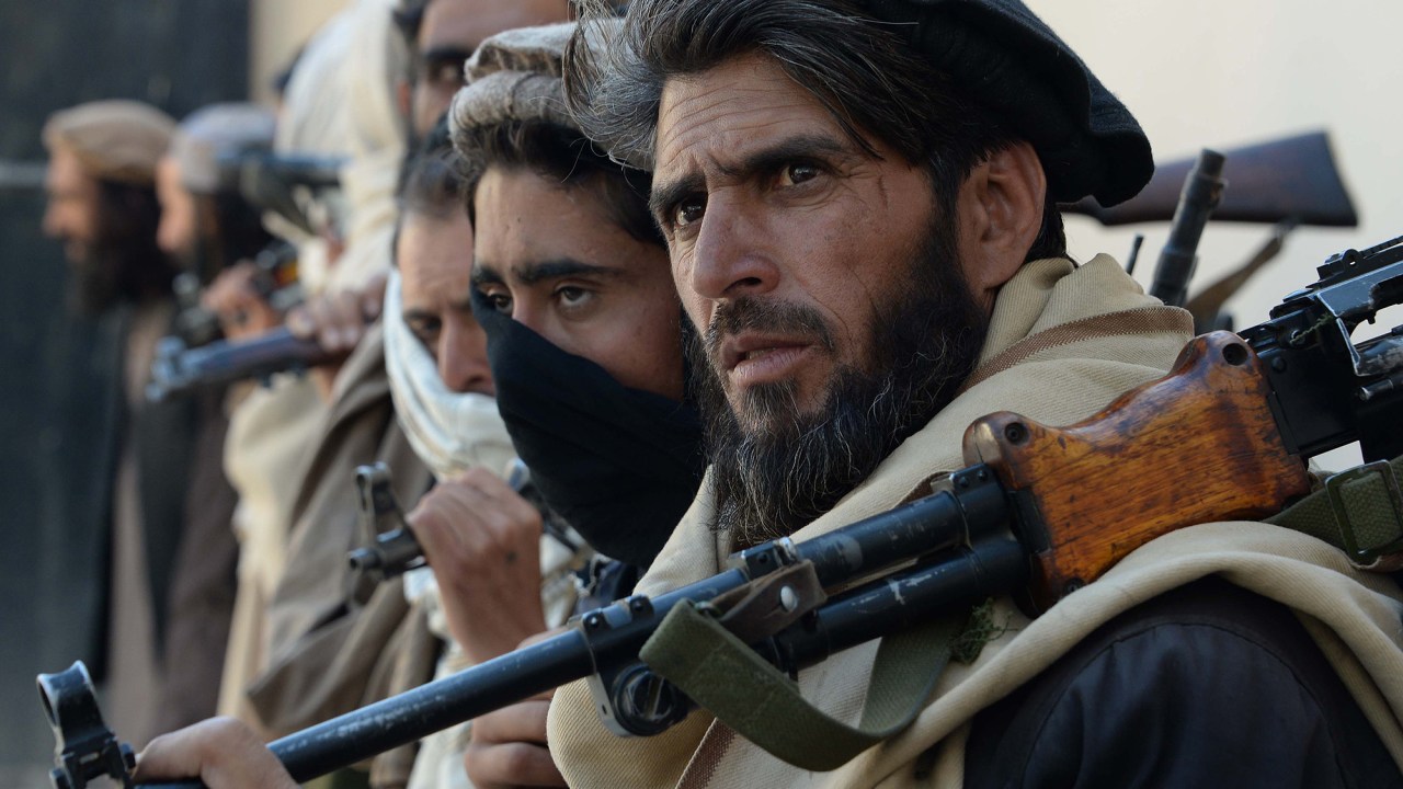 Soltados Talibãs no Afeganistão