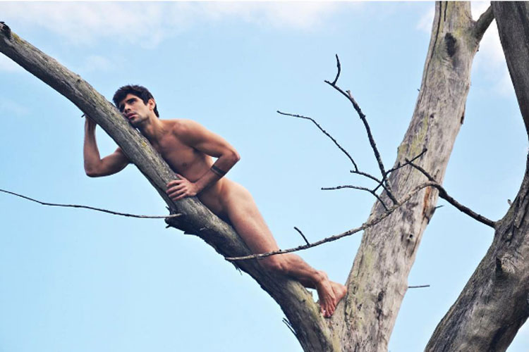 Tiago Homci, o Edu da novela 'Haja Coração', como veio ao mundo - mas com uma árvore