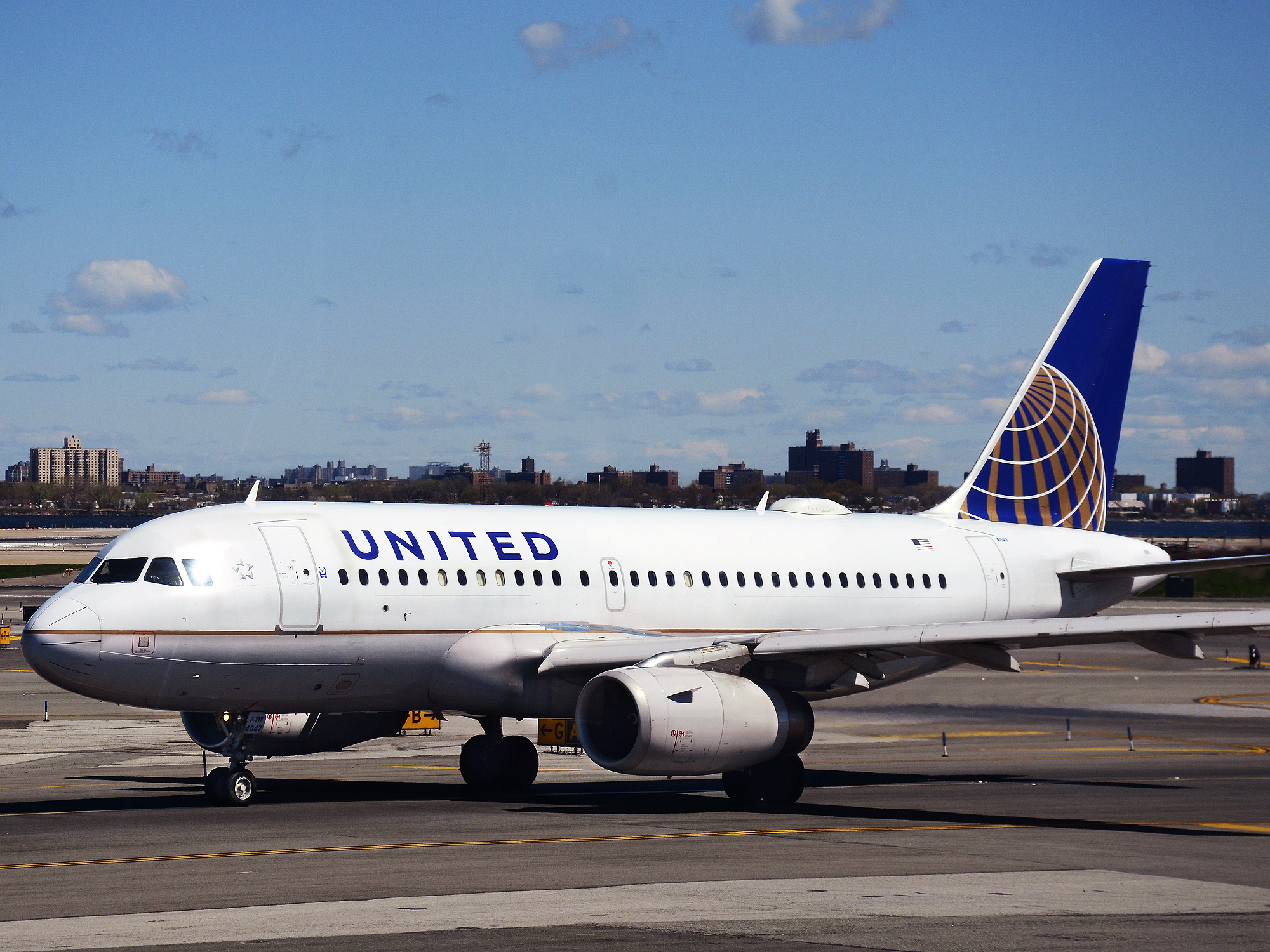 Avião da United Airlines