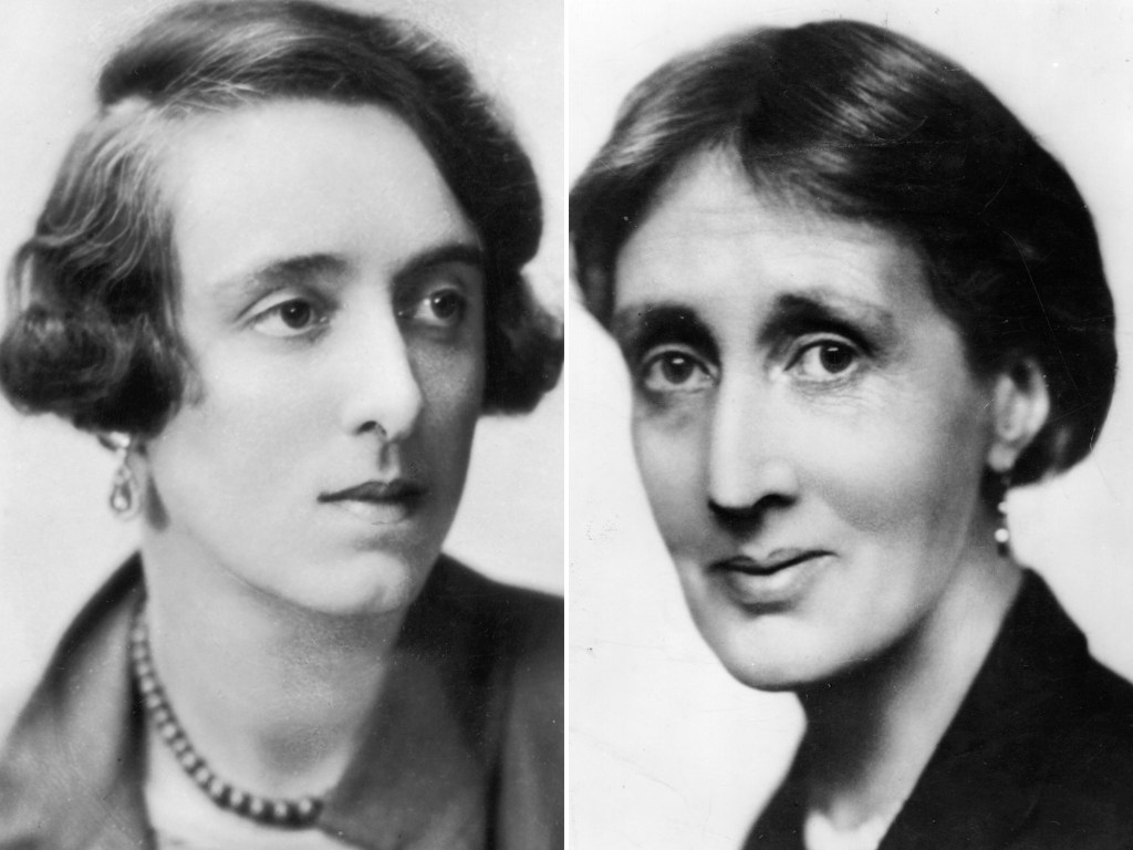 As escritoras Vita Sackville-West e Virginia Woolf