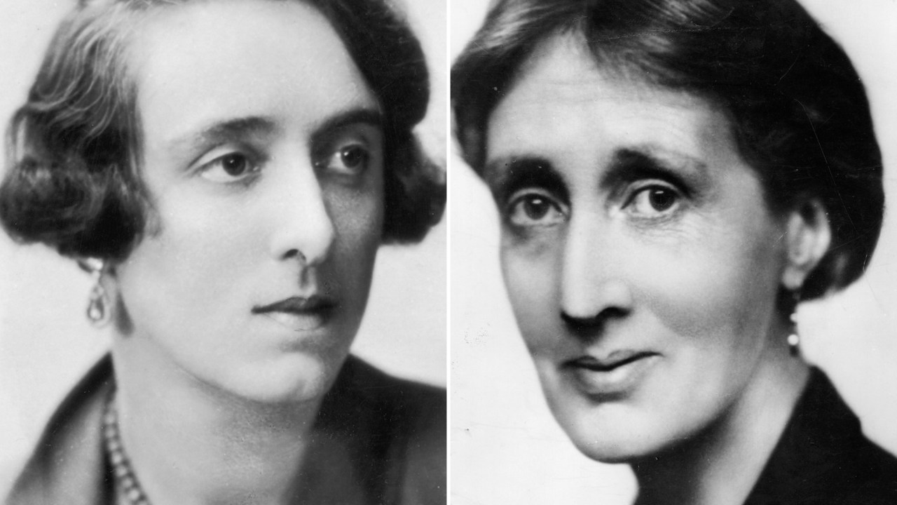 As escritoras Vita Sackville-West e Virginia Woolf