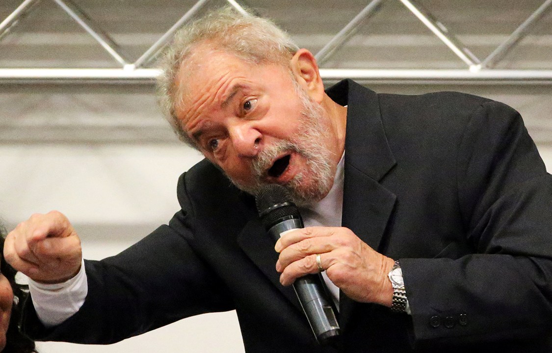 O ex-presidente Lula, durante o Seminário Nacional do Sistema Financeiro e Sociedade, em São Paulo (SP) - 29/07/2016