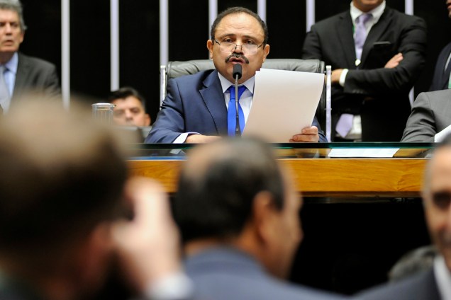 Waldir Maranhão, durante sessão de eleição do novo presidente da Casa- 13/07/2016
