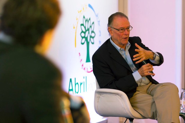 O presidente do comitê organizador da Rio-2016, Carlos Arthur Nuzman durante o evento 'Abril no Rio'