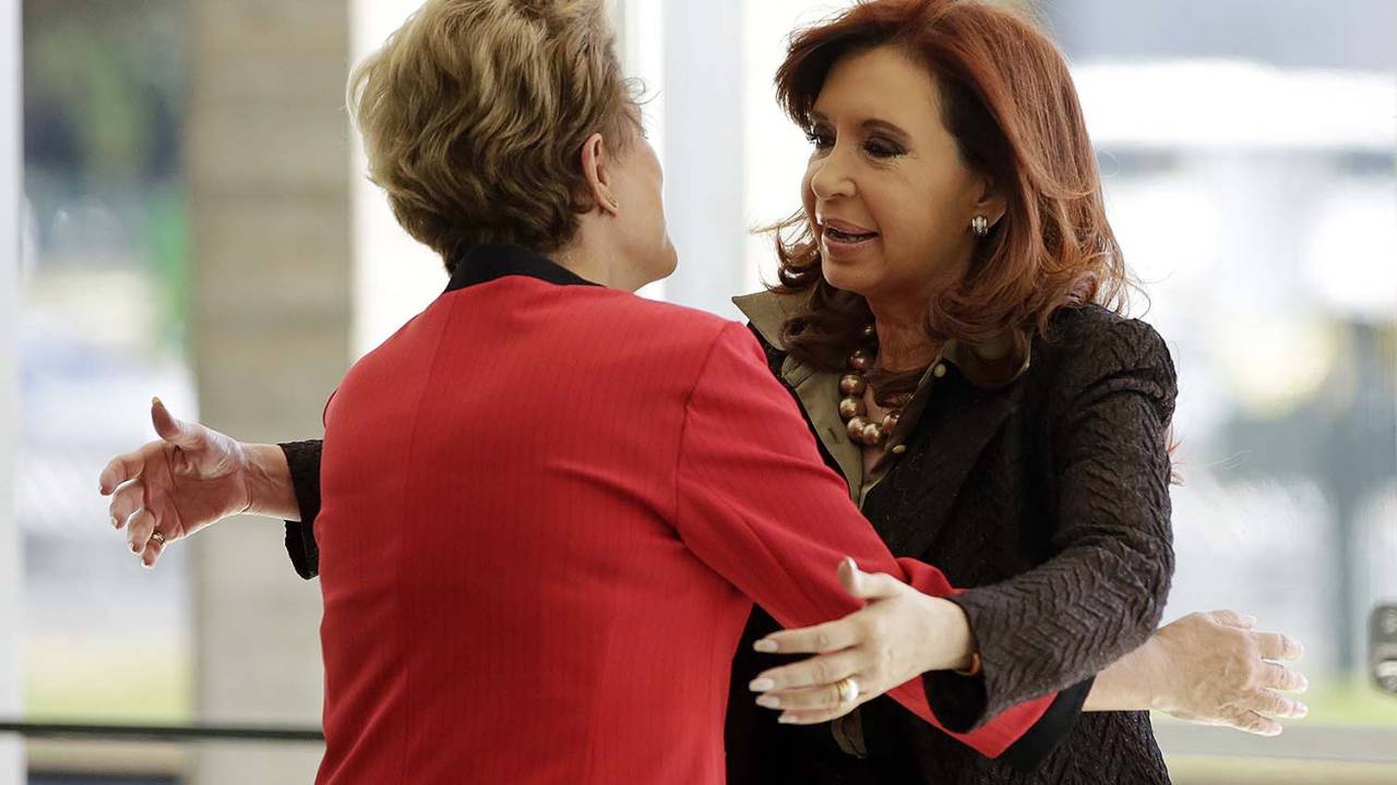 Cristina Kirchner e Dilma Rousseff
