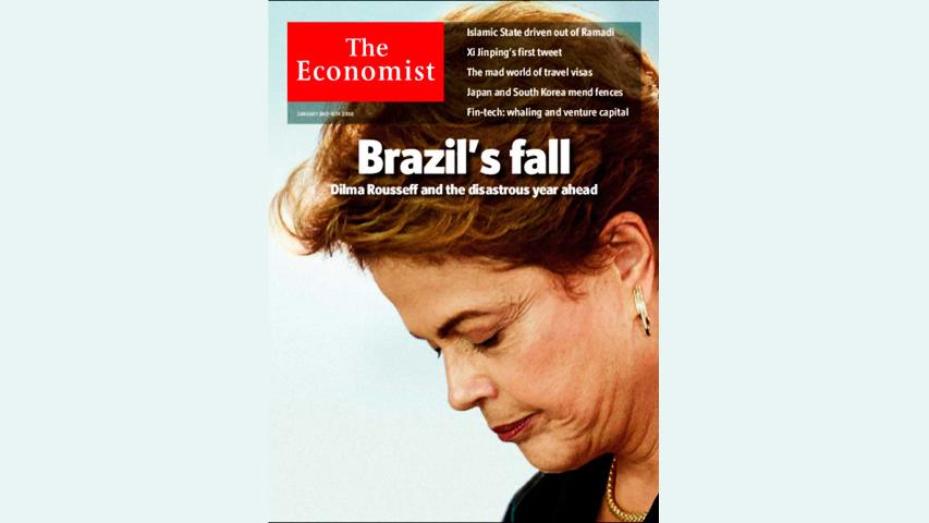 Dilma é a garota da capa