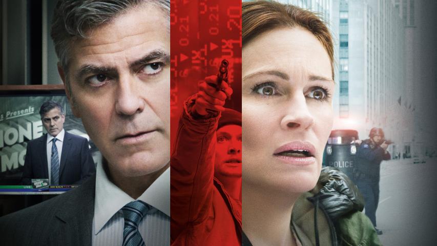 Clooney e Julia Roberts: tensão e humor em Jogo do Dinheiro