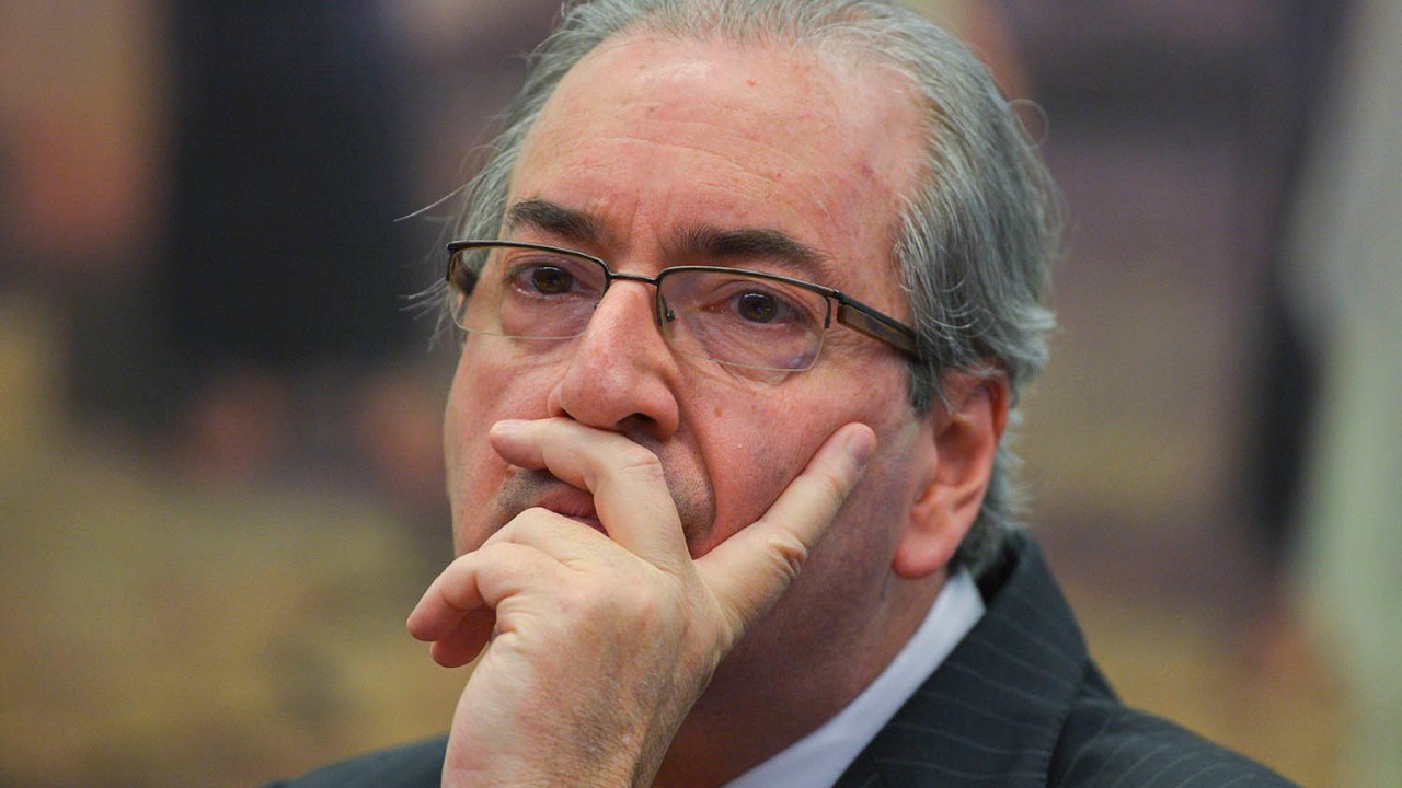 O deputado afastado, Eduardo Cunha