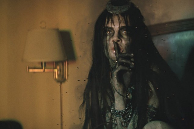 A atriz Cara Delevingne em cena do filme 'Esquadrão Suicida'Cena do filme 'Esquadrão Suicida'