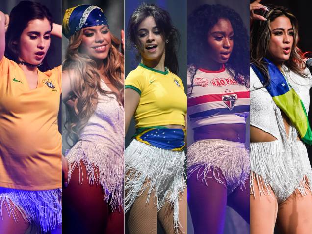 Show do grupo Fifth Harmony, em São Paulo