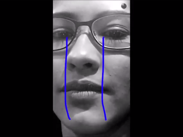 As famosas lágrimas desenhadas da snapchater Thaynara Og