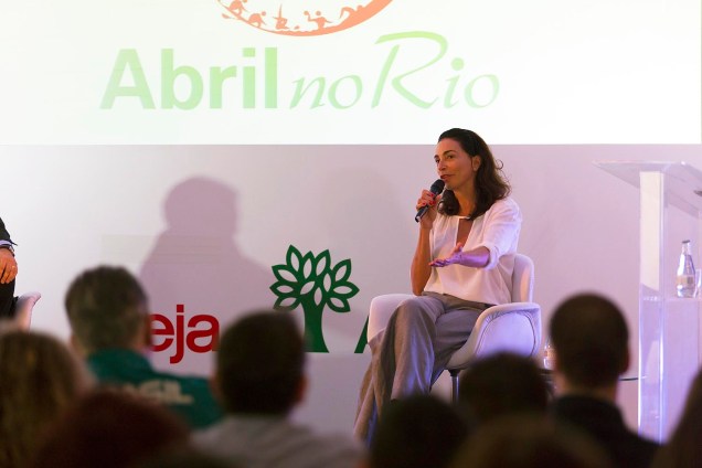 A  ex-jogadora de vôlei Isabel Salgado no 'Abril no Rio'