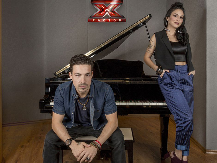 Os cantores Di Ferrero e Alinne Rosa serão jurados do reality 'X Factor Brasil', na Band