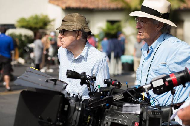 Woody Allen dirigiu o filme Café Society, com Kristen Stewart e Jesse Eisenberg como protagonistas